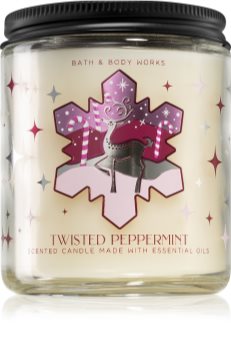 Bath & Body Works Twisted Peppermint vonná svíčka I.