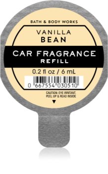 Bath & Body Works Vanilla Bean vôňa do auta náhradná náplň