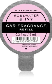 Bath & Body Works Rose Water & Ivy vôňa do auta náhradná náplň