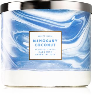 Bath & Body Works Mahogany Coconut vela perfumada  I.