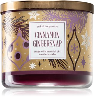 Bath & Body Works Cinnamon Gingersnap ароматна свещ