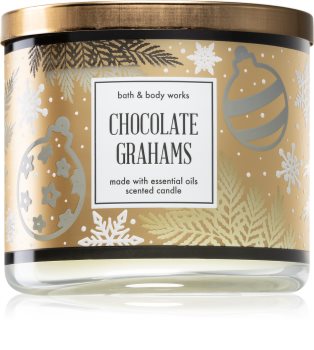 Bath & Body Works Chocolate Grahams vela perfumada