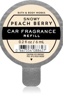 Bath & Body Works Snowy Peach Berry Auton ilmanraikastin Täyttöpakkaus