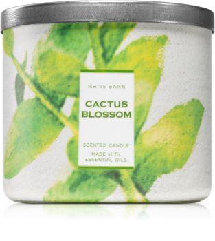 Bath & Body Works Cactus Blossom illatos gyertya esszenciális olajokkal
