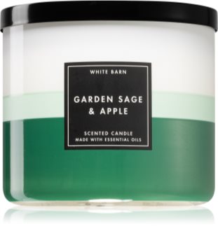 Bath & Body Works Garden Sage & Apple bougie parfumée