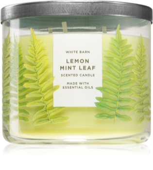 Bath & Body Works Lemon Mint Leaf ароматна свещ