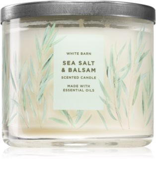 Bath & Body Works Sea Salt & Balsam αρωματικό κερί