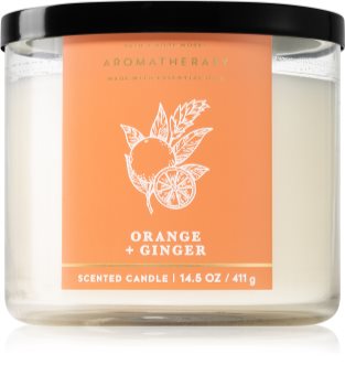 orange bath and body works candle