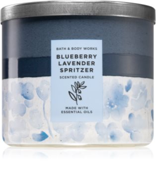 Bath & Body Works Blueberry Lavender Spritzer ароматическая свеча