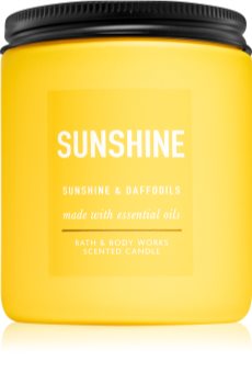 Bath & Body Works Sunshine and Daffodils illatos gyertya