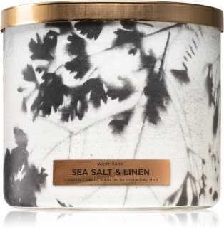 Bath & Body Works Sea Salt & Linen Duftkerze
