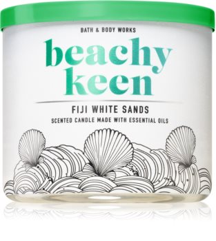 Bath & Body Works Beachy Keen Fiji White Sands vela perfumada