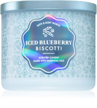 Bath & Body Works Iced Blueberry Biscotti mirisna svijeća