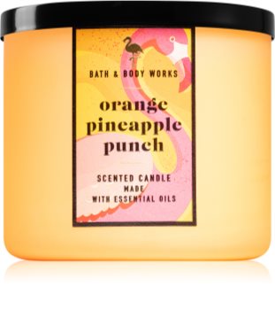 Bath & Body Works Orange Pineapple Punch scented candle