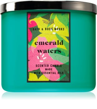 Bath & Body Works Emerald Waters αρωματικό κερί