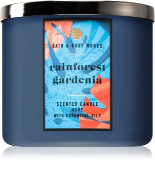 Bath & Body Works Rainforest Gardenia vela perfumada