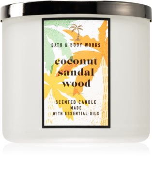 Bath & Body Works Coconut Sandalwood świeczka zapachowa