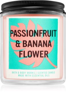 Bath & Body Works Passionfruit & Banana Flower illatos gyertya I.