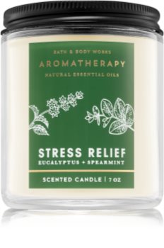 bath and body works eucalyptus spearmint candle