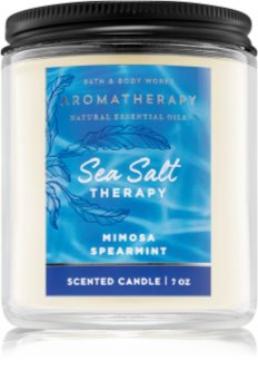 Bath & Body Works Sea Salt Therapy vela perfumada