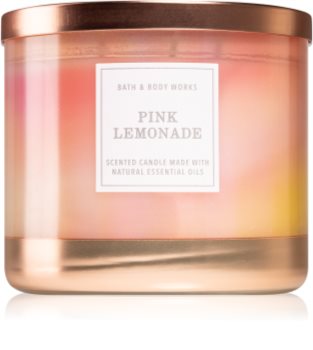 pink candle bath and body works