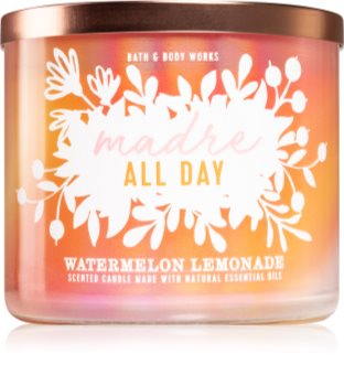 Bath & Body Works Madre All Day Watermelon Lemonade illatos gyertya