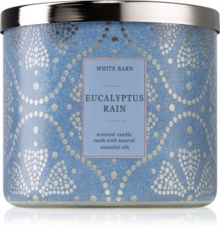 Bath & Body Works Eucalyptus Rain lumânare parfumată cu uleiuri esentiale I.