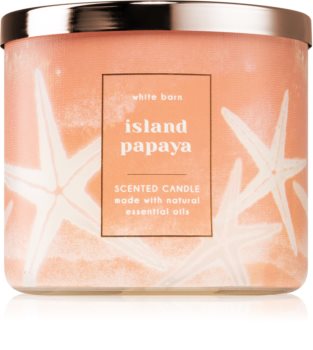 Bath & Body Works Island Papaya vela perfumada