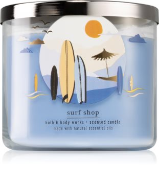 Bath & Body Works Surf Shop illatos gyertya