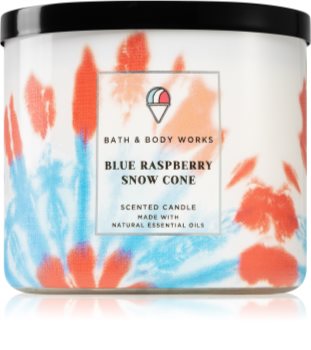 Bath & Body Works Blue Raspberry Snow Cone świeczka zapachowa