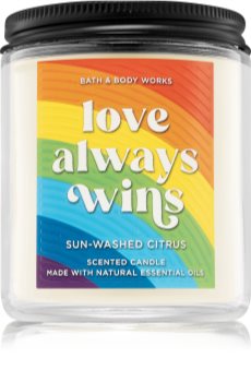 Bath & Body Works Love Always Wins bougie parfumée I.