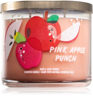 pink candle bath and body works