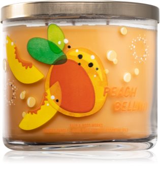 peach bath and body works candle