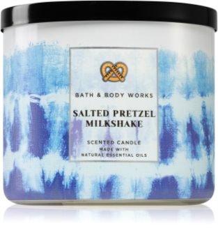 Bath & Body Works Salted Pretzel Milkshake vela perfumada