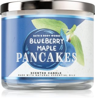 Bath & Body Works Blueberry Maple Pancakes vonná sviečka