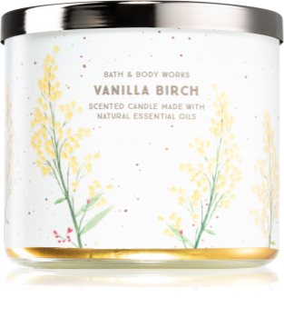 bath and body works vanilla candles