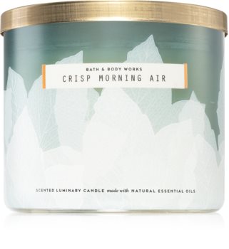Bath & Body Works Crisp Morning Air vela perfumada