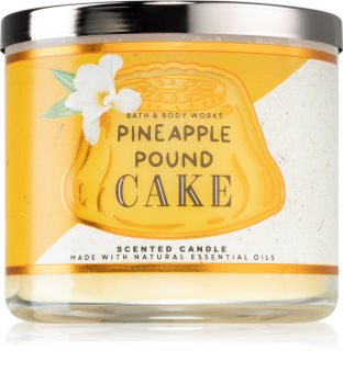 Bath & Body Works Pineapple Pound Cake lumânare parfumată