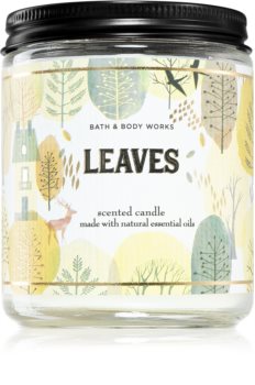 Bath & Body Works Leaves vela perfumada