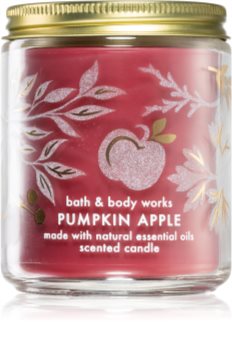 Bath & Body Works Pumpkin Apple bougie parfumée aux huiles essentielles
