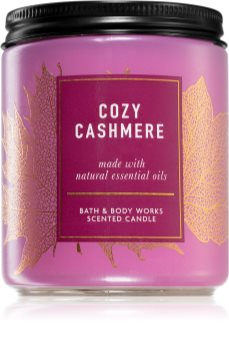 Bath & Body Works Cozy Cashmere vela perfumada