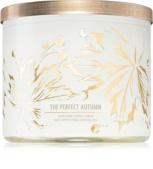 Bath & Body Works The Perfect Autumn illatos gyertya I.