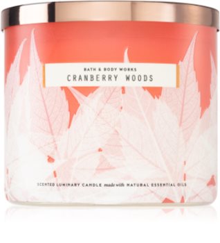 Bath & Body Works Cranberry Woods vonná sviečka
