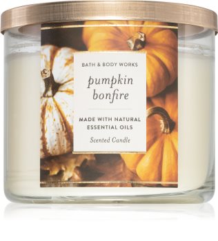 Bath \u0026 Body Works Pumpkin Bonfire candela profumata con oli essenziali |  notino.it