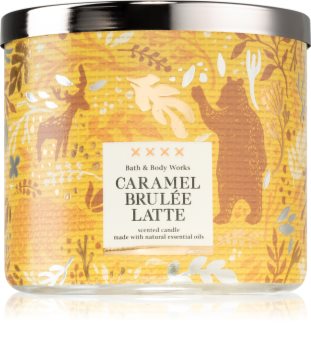 Bath & Body Works Caramel Brulée Latee Duftkerze