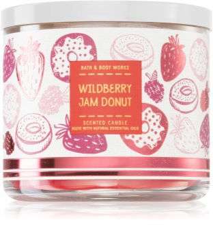 Bath & Body Works Wildberry Jam Donut duftlys