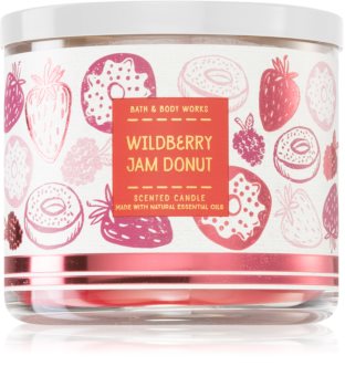 Bath & Body Works Wildberry Jam Donut illatos gyertya