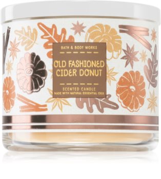 Bath & Body Works Old Fashioned Cider Donut illatos gyertya