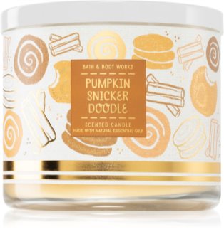 Bath & Body Works Pumpkin Snickerdoodle vonná sviečka