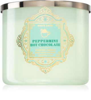 Bath & Body Works Peppermint Hot Chocolate vonná sviečka